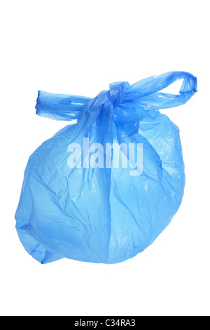 Plastica borsa shopping Foto Stock