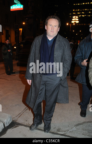 Colm Meaney sul set di "rispettosi della legge cittadino" Philadelphia, Pennsylvania - 06.03.09 Foto Stock