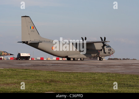 Alenia C-27J Spartan luce piano di carico rumeno della Air Force Foto Stock