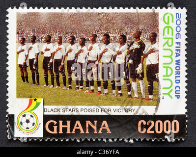 Il Ghana francobollo Foto Stock