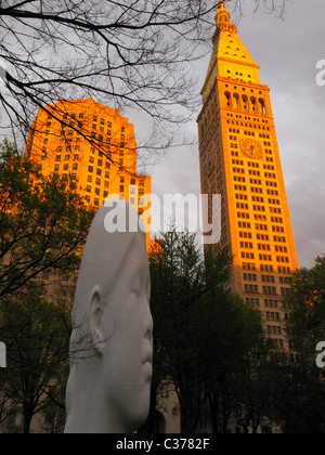 La scultura all'aperto sogno al Madison Square Park di New York City, NY USA Foto Stock