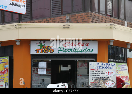 Ristorante spagnolo a Lima Foto Stock