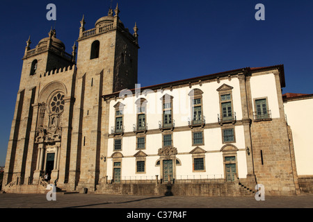 La cattedrale (Se) in Porto, Portogallo. Foto Stock