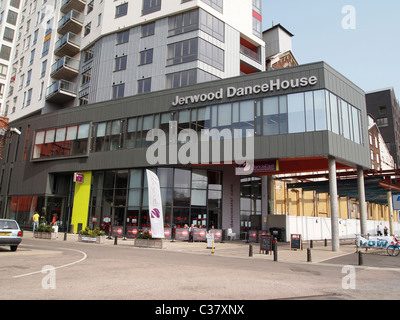 Jerwood DanceHouse, fonderia Lane, Ipswich, Suffolk, Inghilterra, la Casa della Danza Orientale - si è aperto nel 2009 Foto Stock