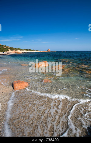 Spiaggia di Quirra, Villaputzu, Provincia di Cagliari, Sardegna, Italia Foto Stock