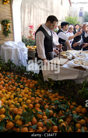 Sagra delle Arance, Muravera, Provincia di Cagliari, Sardegna, Italia Foto Stock