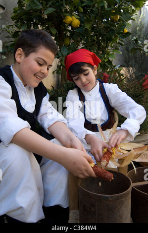 Sagra delle Arance, Muravera, Provincia di Cagliari, Sardegna, Italia Foto Stock