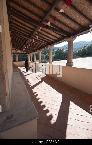 San Sisinnio chiesa rurale, Villacidro, Medio Campidano Provincia, Sardegna, Italia, Europa Foto Stock