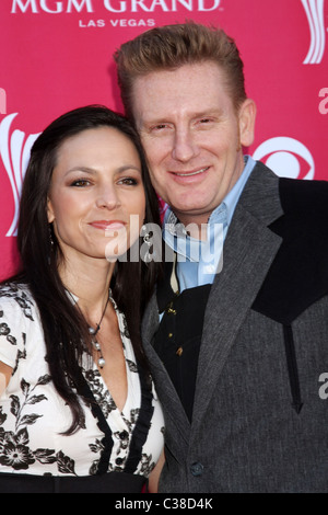 Joey e Rory, Rory Lee Feek e Joey Martin Feek 44th Academy of Country Music Awards arrivi al MGM Grand Hotel Casino - Foto Stock