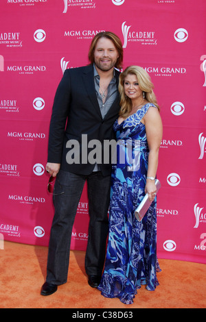 James Otto 44th Academy of Country Music Awards arrivi al MGM Grand Hotel Casino - arrivi a Las Vegas, Nevada - 05.04.09 Foto Stock