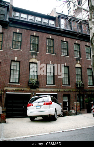 Atmosfera lato est superiore in stile georgiano townhouse secondo come riferito ha acquistato dalla Madonna di New York City, Stati Uniti d'America - 14.04.09 MADONNA Foto Stock