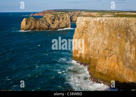 Cabo de Sao Vincente, Sagres, Algarve, PORTOGALLO Foto Stock