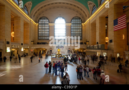 L'atrio principale nella città di New York Grand Central Terminal Foto Stock