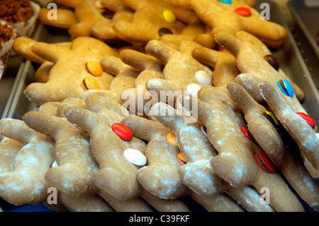 Immagine illustrativa di zenzero Greggs prodotti di pane Foto Stock