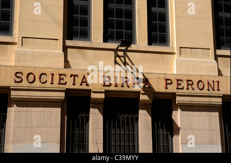 Italia, Roma, birra Peroni, ex birreria Foto Stock