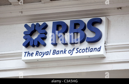 Immagine illustrativa di una filiale della Royal Bank of Scotland. Foto Stock