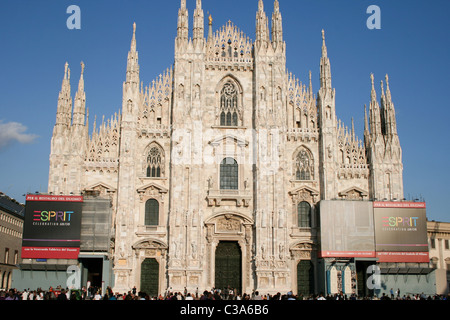 Piazza del Duomo, Milano, Lombardia, Italia Foto Stock