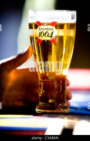 Immagine Illusatrative di Kronenbourg 1664. Foto Stock