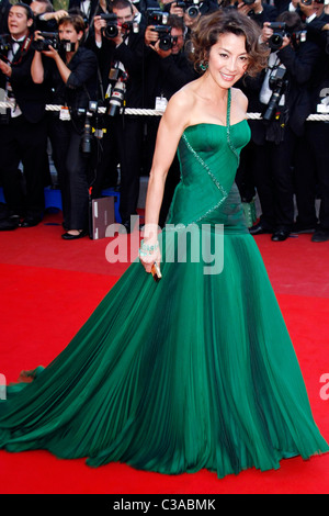 Michelle Yeoh 2009 Festival Internazionale del Cinema di Cannes - Giorno 7 Premiere di 'Los abrazos rotos' (rotto abbraccia) - Arrivi Foto Stock