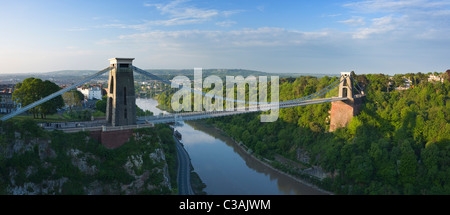 Il ponte sospeso di Clifton. Bristol. In Inghilterra. Regno Unito. Foto Stock