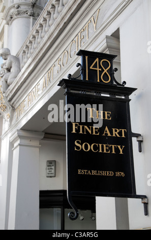 La raffinata arte della Società la società office su New Bond Street, Londra, Regno Unito. Foto Stock