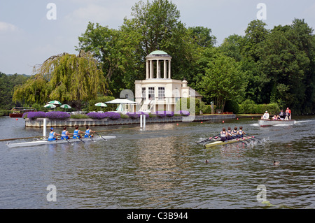 Tempio Isola, Henley-on-Thames, Regno Unito. Foto Stock