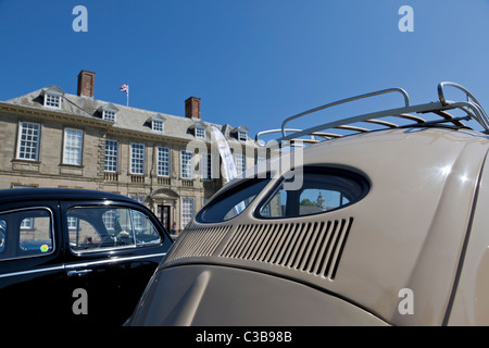 Volkswagen Coleotteri a Stanford Hall, Regno Unito Foto Stock