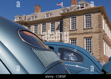 Volkswagen Coleotteri a Stanford Hall, Regno Unito Foto Stock