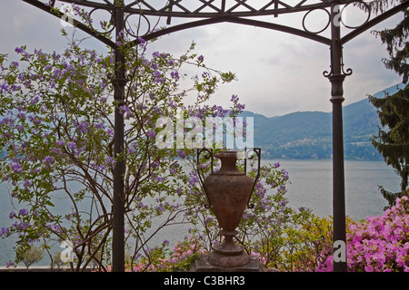 Villa Carlotta und der berühmte botanische Garten Foto Stock