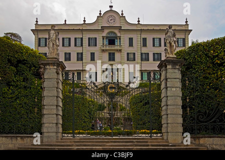 Villa Carlotta und der berühmte botanische Garten Foto Stock