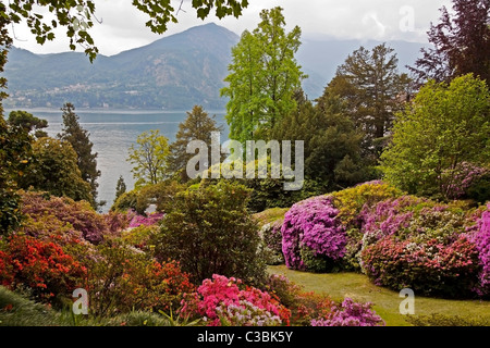 Villa Carlotta und der berühmte botanische Garten Foto Stock