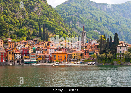 Malerischer Ort am Lago di Como Foto Stock