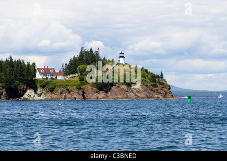 Owls Head Light Foto Stock