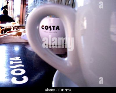 Immagine illustrativa di Costa Coffee. Foto Stock