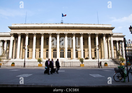 La Bourse Parigi Foto Stock