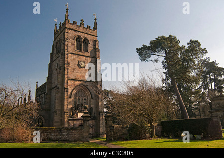 Staunton Harold chiesa costruita nel 1653, Ashby-de-la-Zouch, Leicestershire, England, Regno Unito Foto Stock