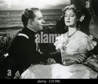 THE girl of the Golden West 1938 MGM film musicale con Nelson Eddy e Jeanette Macdonald Foto Stock