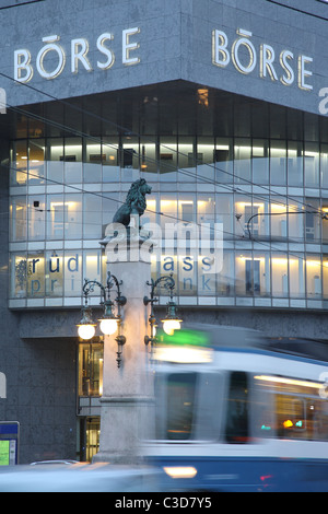 Borsa svizzera, Zurigo, Svizzera Foto Stock