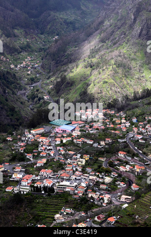 Nun's Valley Curral das Freira Madera Foto Stock