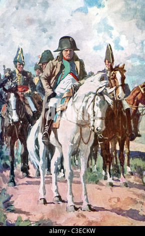 Napoleone Bonaparte (1769-1821) era un militare francese e leader politico che divenne imperatore di Francia. Foto Stock