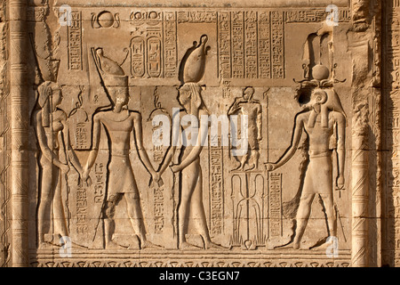 Aegypten ha, Esna, Tempel des Chnum Foto Stock