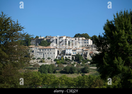 Vézénobres nelle Cévennes Francia Foto Stock