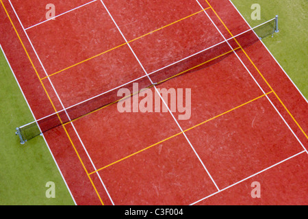 campo da tennis Foto Stock