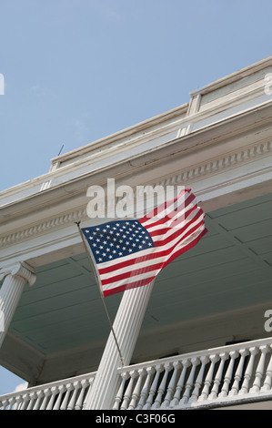 Carolina del Sud, Beaufort. Lewis storico Reeve Sams House, c. 1852. Foto Stock