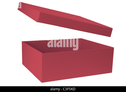 Scatola di cartone Foto Stock