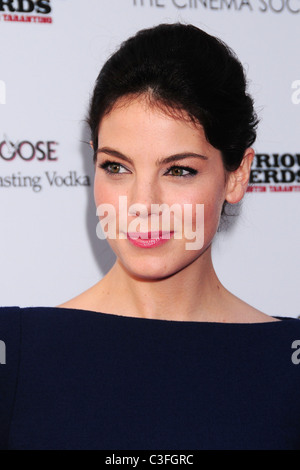 Michelle Monaghan Cinema Società & Hugo Boss lo screening di 'Inglourious Basterds' a SVA Theatre di New York City, Stati Uniti d'America - Foto Stock