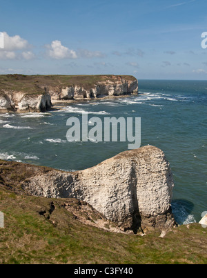 Baia Selwicks Flamborough Head East Yorkshire Regno Unito Foto Stock