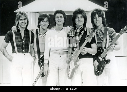 BAY CITY rulli scottish pop gruppo circa 1976 Foto Stock