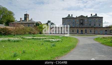 Howick Hall Northumberland REGNO UNITO Foto Stock