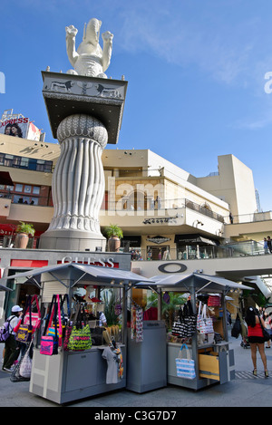 Famosa in tutto il mondo di Hollywood e Highland Center. Foto Stock